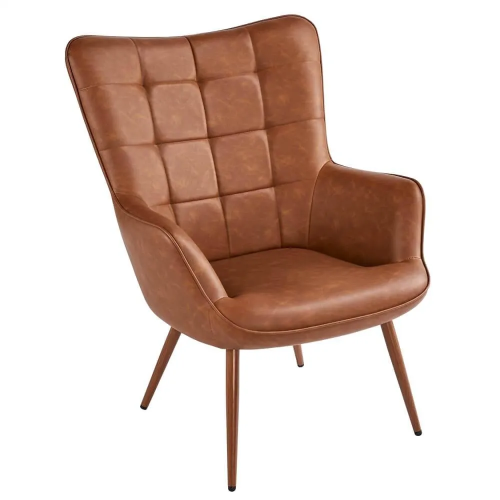 Yaheetech Accent Chair with Tapered Legs