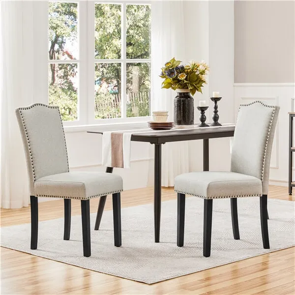 Yaheetech Dining Chairs Set of 2 Dining Room Chairs