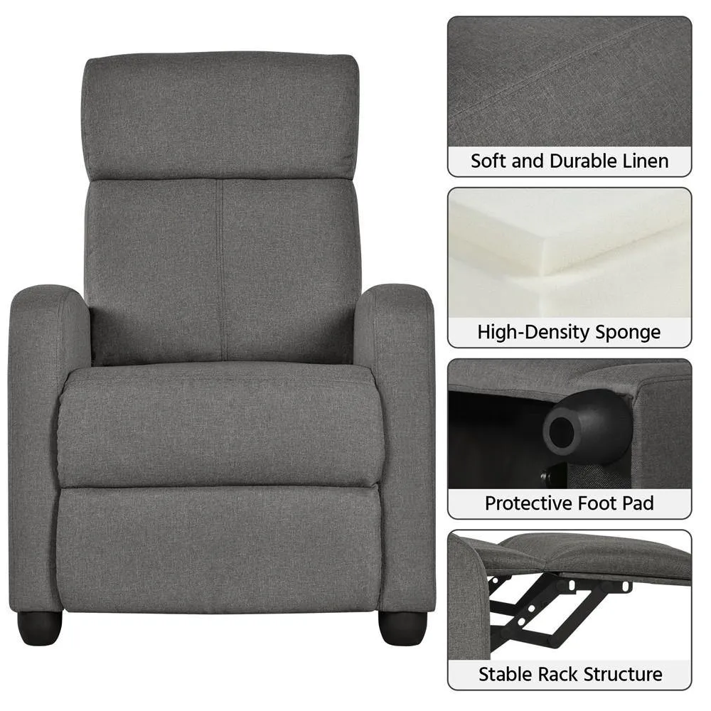 Yaheetech Recliner Chair Sofa