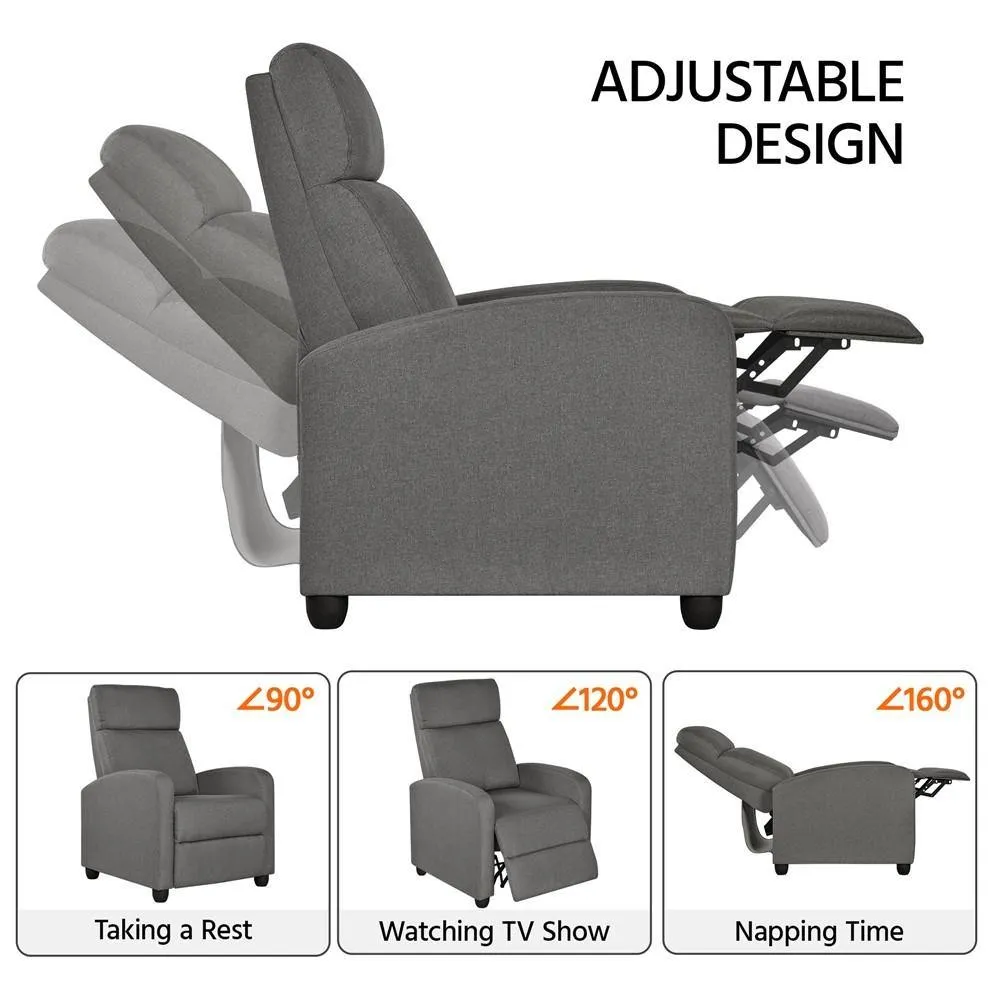 Yaheetech Recliner Chair Sofa