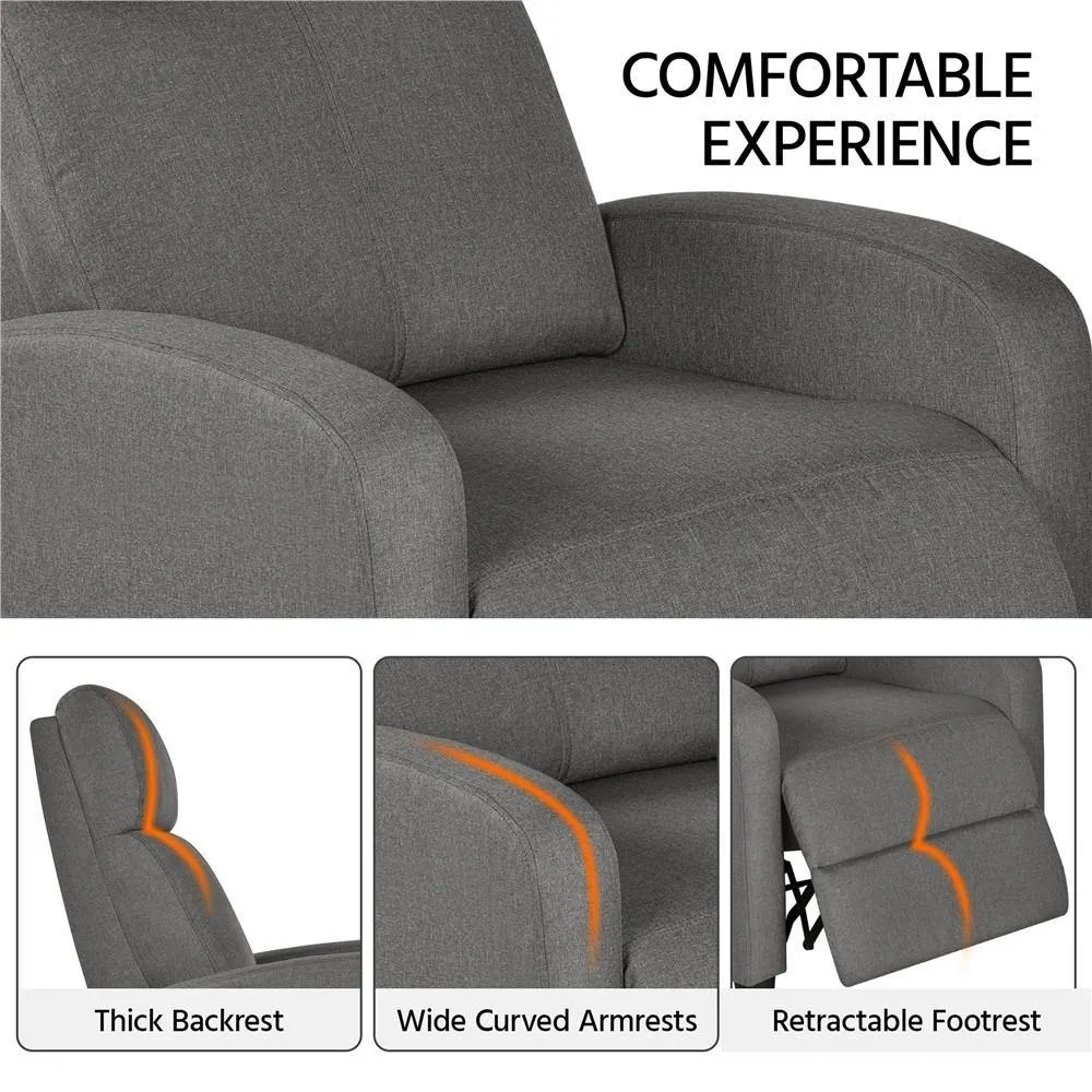 Yaheetech Recliner Chair Sofa