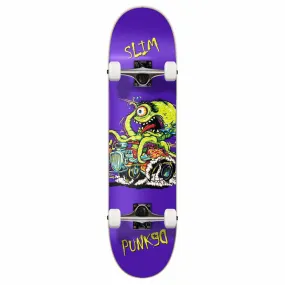 Yocaher Hot Rod Slim Graphic Complete 7.75" Skateboard